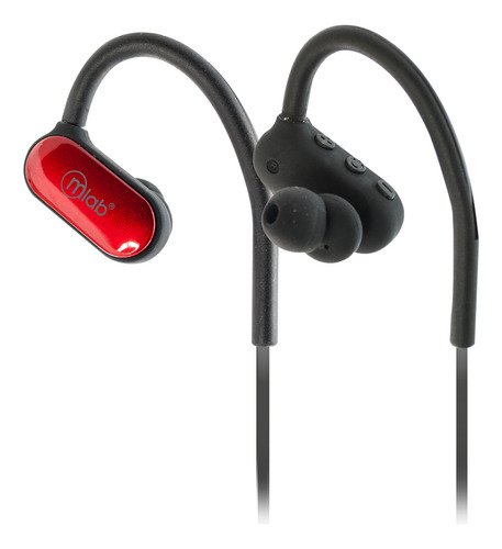 Audífonos Pulse Sport Buetooth Earbuds Color Rojo