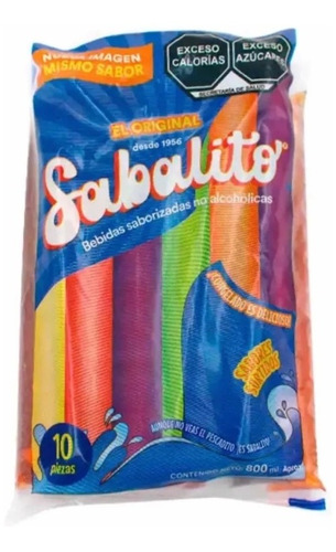 8 Bolsas De Sabalitos 900gr