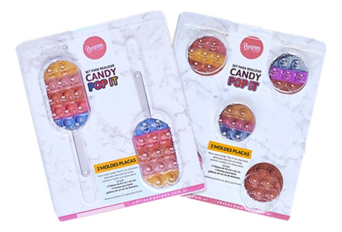 Placa Parpen - Set Candy Pop It