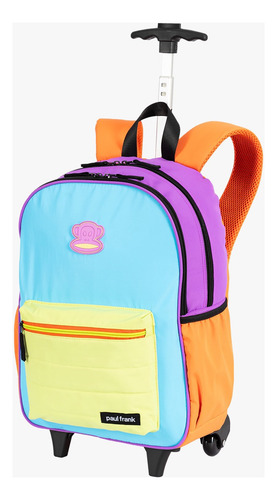 Mochila Carrinho Paul Frank Authentic Fun