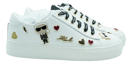 Tenis Karl Lagerfeld Cate Pins - Lace Up Nuevos Originales