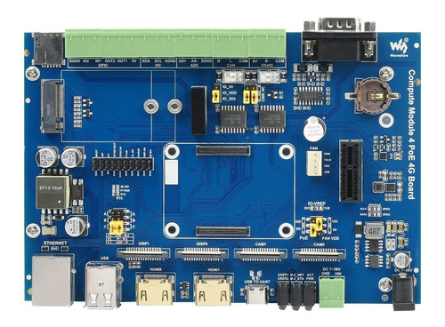 Modulo Computo 4 Placa Base Industrial Iot Para Pi