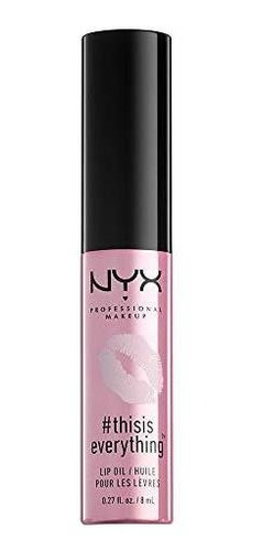 Nyx Maquillaje Profesional #thisiseverything Lip Aceite, Tra