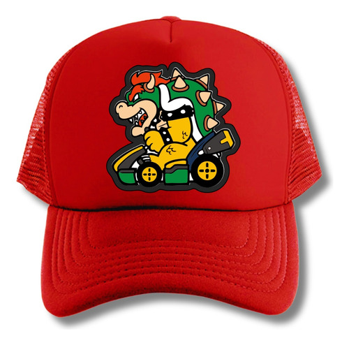 Gorra Bowser Kart Mario Bros 