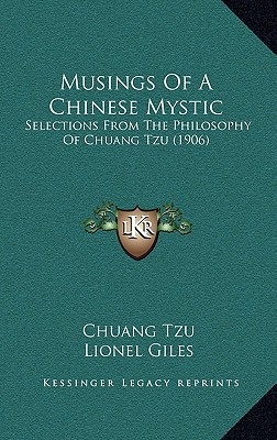Libro Musings Of A Chinese Mystic: Selections From The Ph...