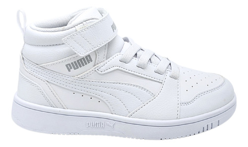  Tenis Puma Rebound V6 Mid Bota 39383205 Niños Clasico  