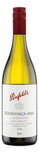 Vinho Australiano Branco Seco Penfolds Koonunga Hill Chardonnay Garrafa 750ml