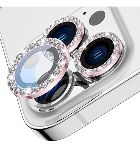 Vidrio Templado Camara Brillo Para iPhone 13 Pro, Max Strass