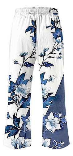 Pantalones Holgados Y Cómodos Con Cintura Suave Para Mujer,