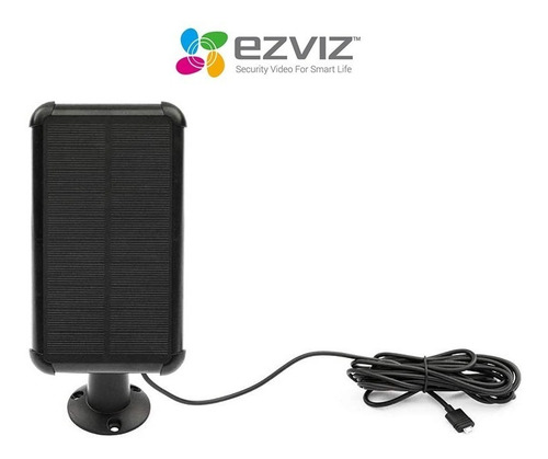 Imagen 1 de 5 de Panel Solar Para La Camara De Bateria Cs-c3a Ezviz