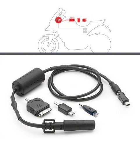 Kit Carga Celular Gps Micro Mini Givi S112  - Um