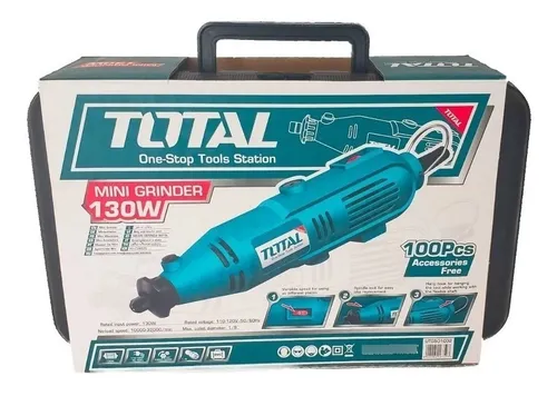 Juego Mototool Con 52 Accesorios 130w 110v/60hz