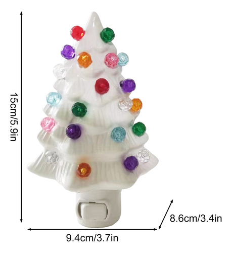 Lámpara Nocturna Para Árbol De Navidad, Lámpara Nocturna Dec