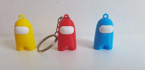 75 Llaveros Mu ecos Tripulantes Personajes Impostor 3.5cm 3d