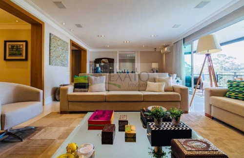 Imagem 10 de 15 de Excelente Apartamento Com 350m² Útil, 4 Suítes E 3 Vagas, No Condomínio Chácara Santa Helena. - Em51152