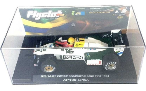 Autorama Williams Fw08c 1983 Ayrton Senna Slot Cars 1/32