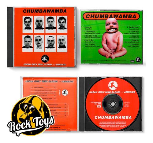 Chumbawamba - Japan Only Mini Album 1998 Cd Vers. Usa (Reacondicionado)