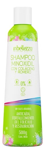 Shampoo Colágeno Anticaída In Bellezza 4 Pzs