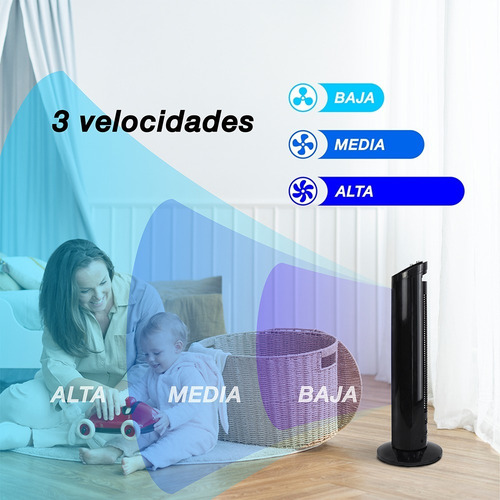 Ventilador De Torre 29 Pulgadas Mytek 3352 S/control Remoto