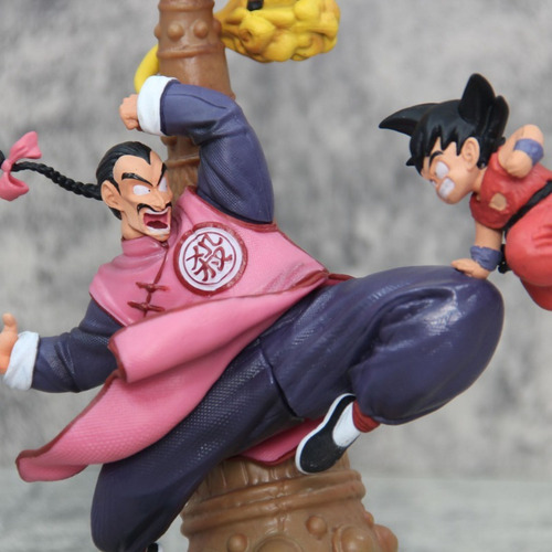 Figura Tao Pai Pai Vs Goku 28cm Dragon Ball Importado