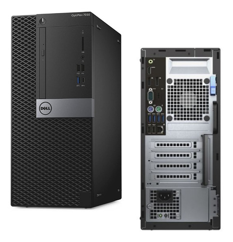 Imagem 2 de 3 de Computador Torre Dell 7050 I5 7th 8gb Hd 500 Windows 10