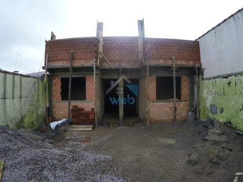 Imagem 9 de 17 de Casas À Venda No Bairro Ganchinho, Com Dois Quartos, Sala Ampla, Cozinha Americana, Ainda Em Fase De Construção, Com Entrega Prevista Para Novembro. - Ca02240 - 71100693