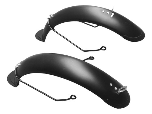 Guardabarros De Bicicleta Plegable De 14 Pulgadas, Fácil De