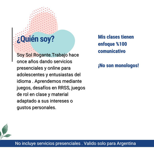 Imagen 2 de 3 de Clases De Inglés Adolescentes Grupales