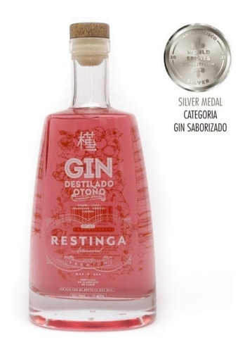 Gin Artesanal Restinga Botanica Destilado De Otoño X700cc 