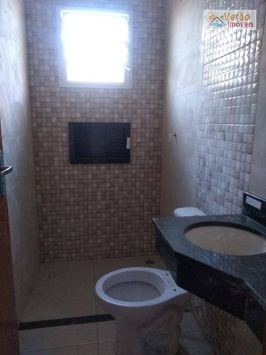 Casa Com 2 Dormitórios À Venda, 63 M² Por R$ 298.000,00 - Gaivota - Itanhaém/sp - Ca0782