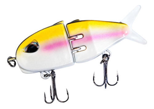 Mini Glide Lure, Swimbait, Realistic Water Amarillo