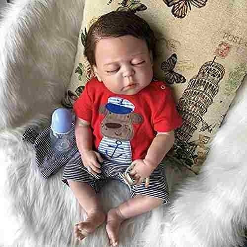Binxing Toys Muñecas De Bebe Recien Nacido Y Niña De Silic