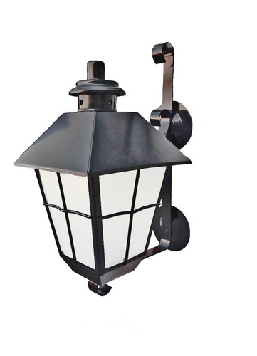 3 Farol Exterior Jardin 828 + 3 Led 10w