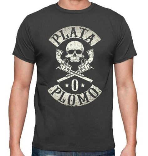 Playera Camiseta Plata O Plomo Narcos Pablo Escobar  + Regal