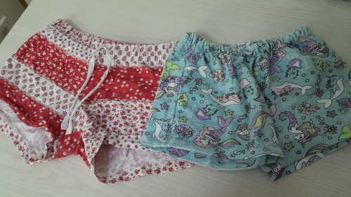 Short Mar Chica Grisino Y Short Mimo De Regalo!