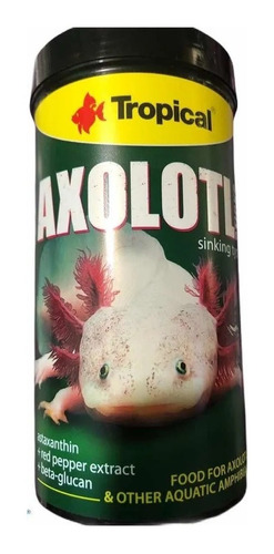 Alimento Para Ajolote Axolotl Tropical 135 G