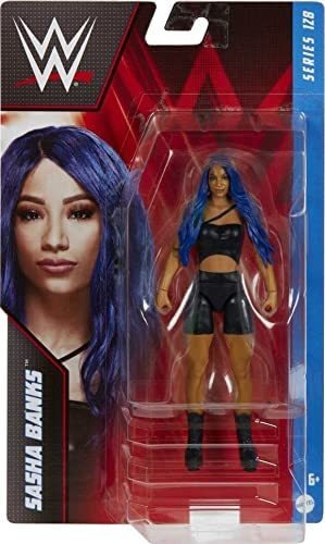 Imagen 5 de 5 de Muñeca Sasha Banks Coleccionable De 6 Pulgadas