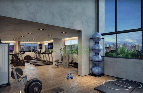 Imagem 26 de 26 de Studio Com Pé-direito De 3,70m À Venda, 25,40 M² Por R$ 399.900 - Brooklin - São Paulo/sp - St0163