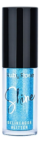 Ruby Rose Shine Delineador Glitter 3,3ml Cor 06