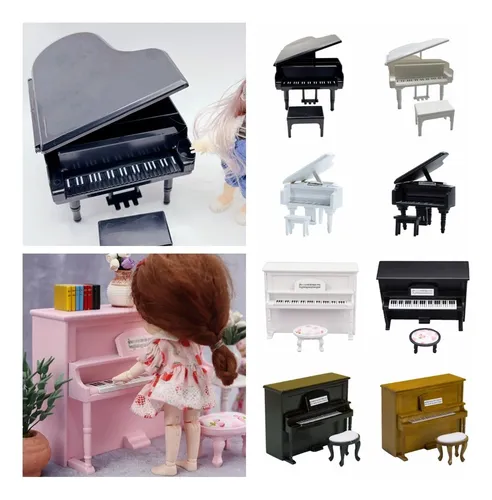 Modelo De Escena De Instrumentos Musicales De Doll Piano Woo