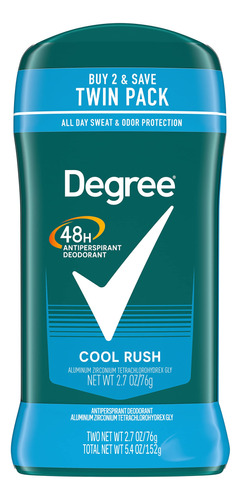 Degree Desodorante Antitranspirante Original Para Hombres, .