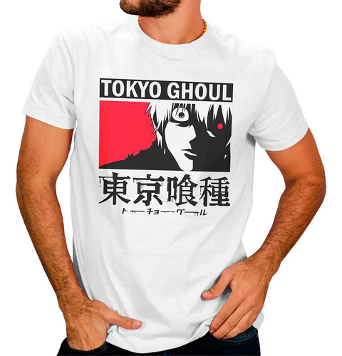 Playera Ken Kaneki Anime Tokyo Ghoul Para Hombre N#9