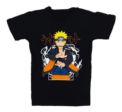 Camiseta Naruto Kunai Preta Clube Comix - M