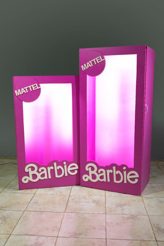 Alquiler Caja De Barbie Gigante 2023 Selfie Fotos Cabina