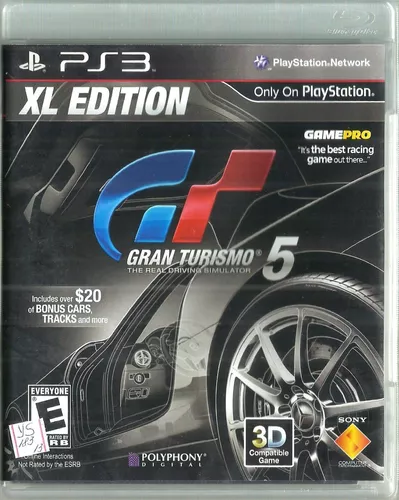 Gran Turismo 5 Xl Edition para Playstation 3, Jogo de Videogame  Playstation 3 Usado 64502165