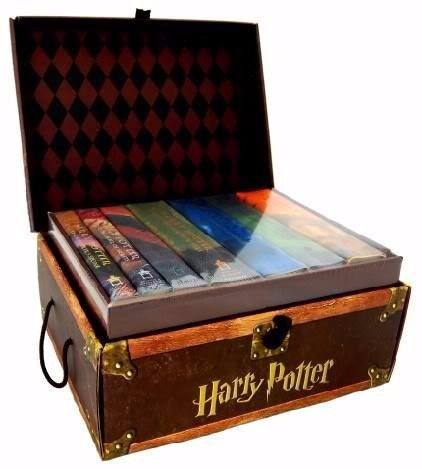 Harry Potter Box Set Colección De 7 Libros Pasta Dura Cofre*