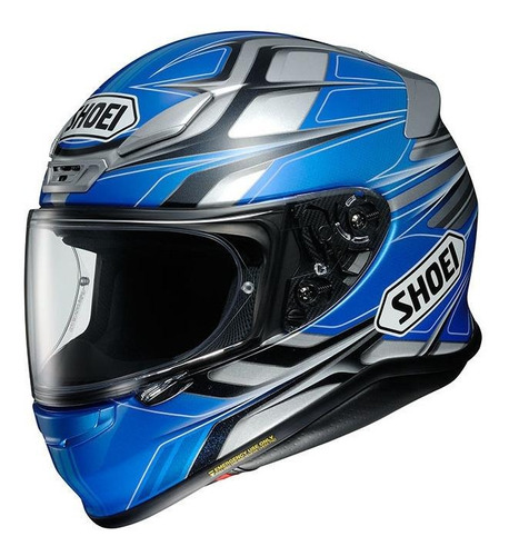 Capacete para moto  integral Shoei  NXR  tc-2 azul rumpus tamanho G 