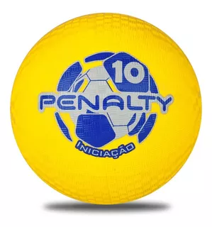 Bola De Borracha Iniciação Infantil Penalty T10 Vermelha Cor Amarelo