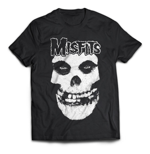 Imagen 1 de 4 de Camiseta Misfits 2 Grupo Banda Rock Activity