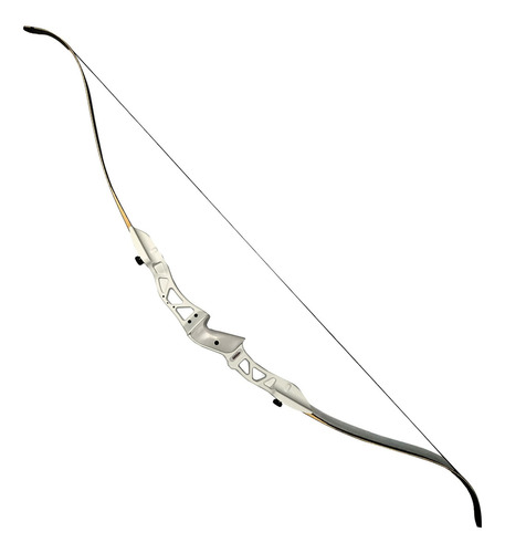 Arco Recurvo Semi Olimpico Swat Archery F155 Zurdo 22-30 Lb Color Blanco - 22